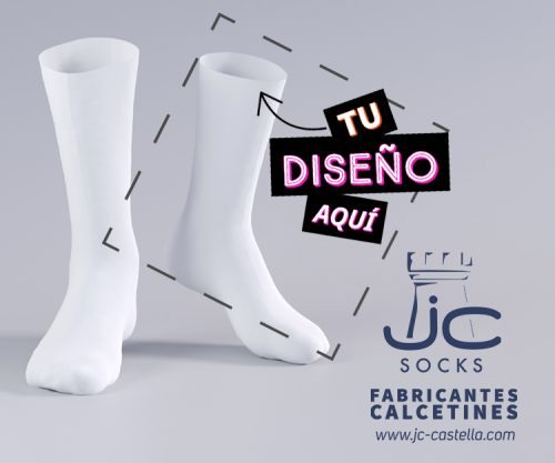 Fabricación calcetines personalizados | JC fabricantes