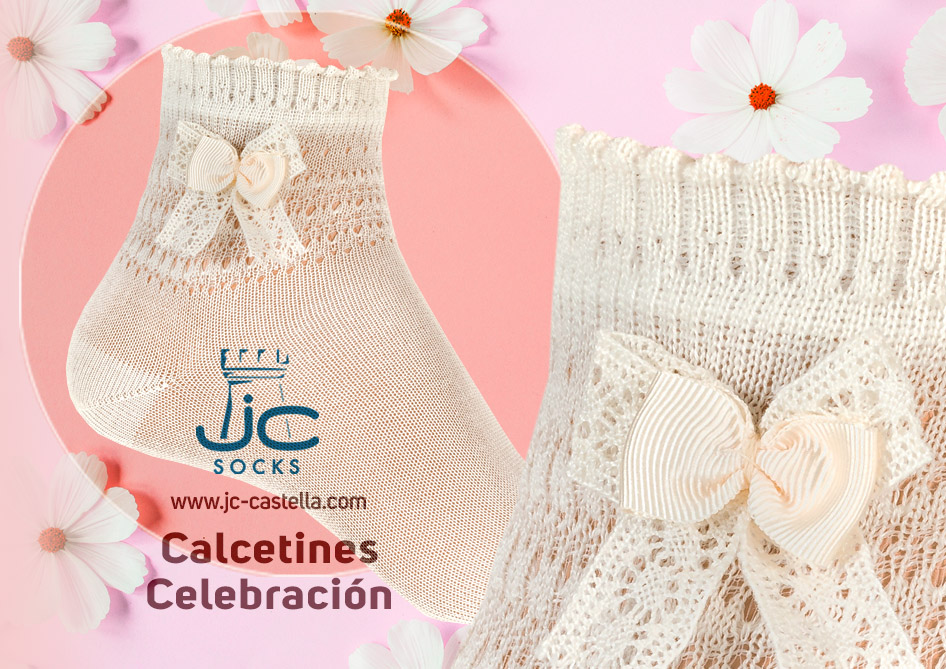 Calcetines celebración cortos para niña