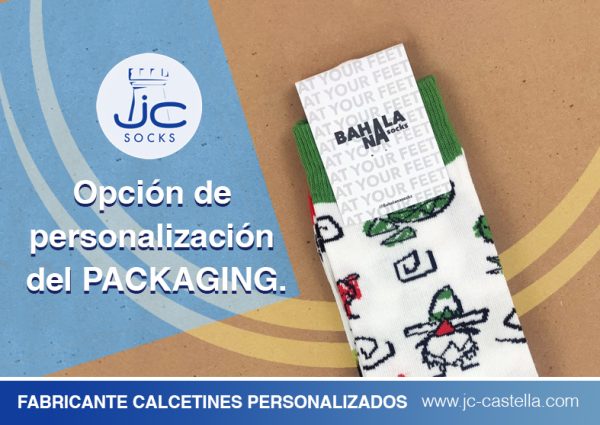Fabricantes calcetines personalizados Barcelona