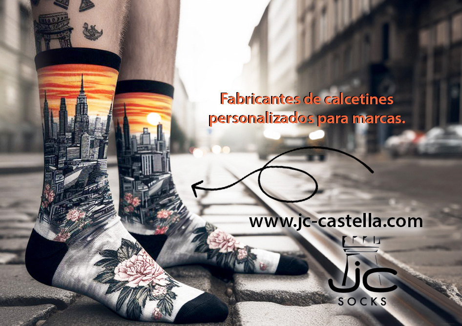 Fabricantes de calcetines personalizados para marcas